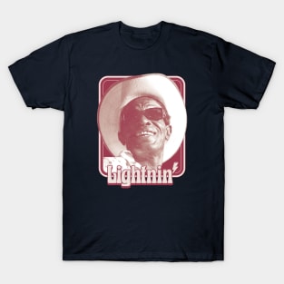 Lightnin' Hopkins Bluesman Retro T-Shirt